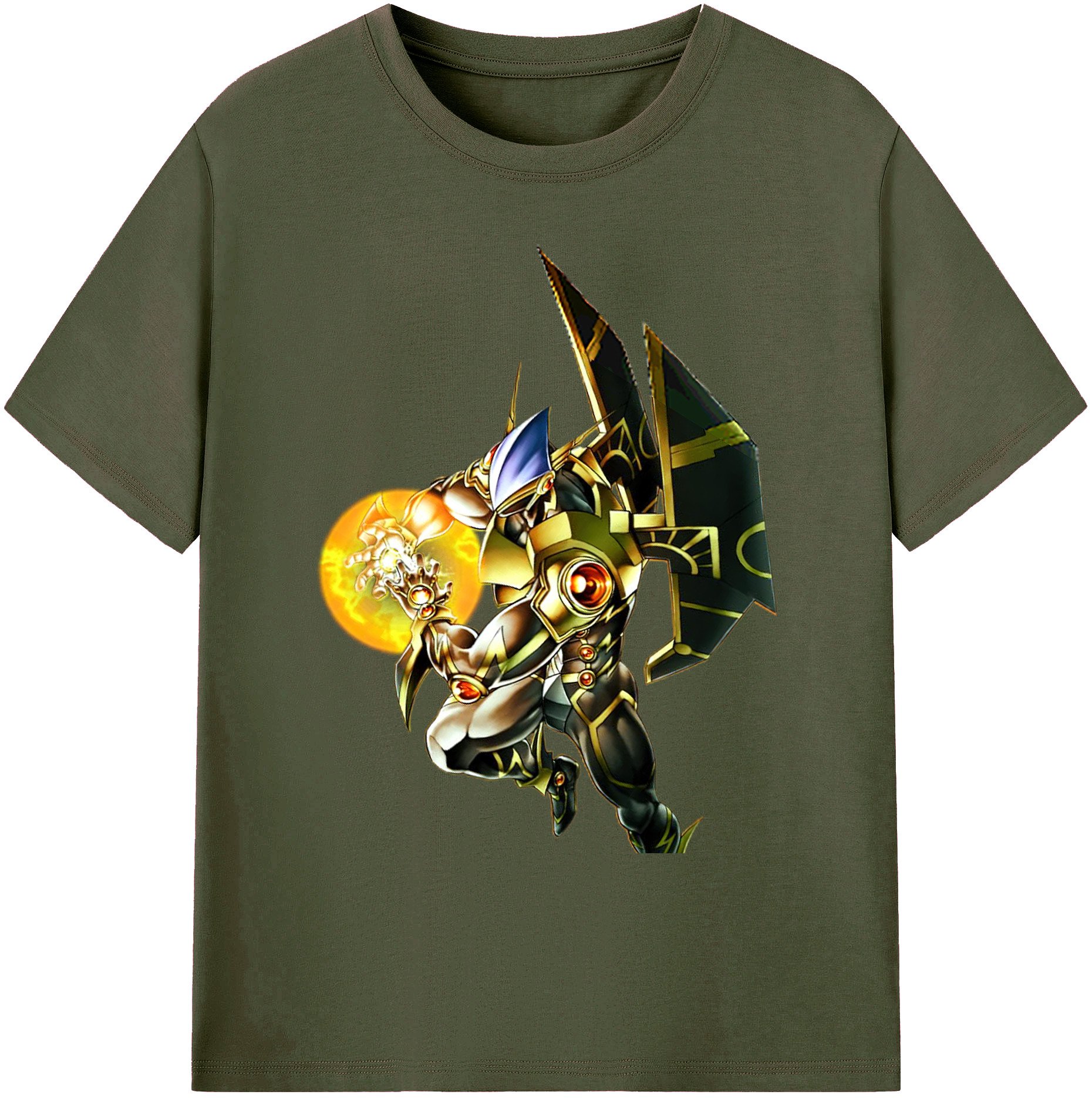 （画像用） 遊☆戯☆王 Yu-Gi-Oh! 綿100％ メンズ半袖Tシャツ｜肌触りやわらか＆通気性